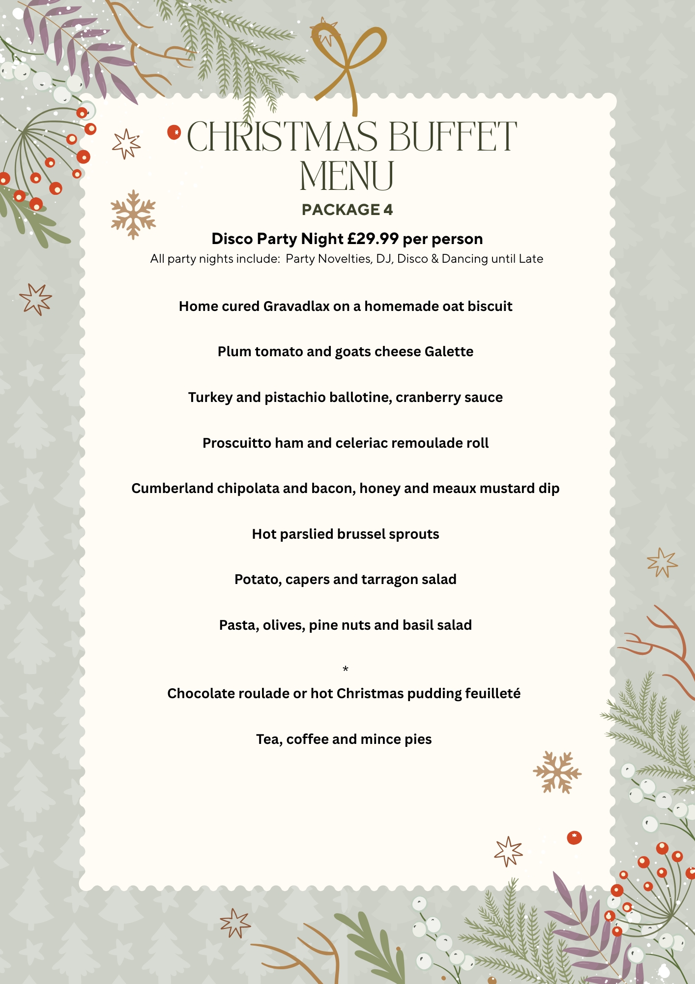 Christmas Party Nights Northampton